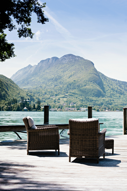 CreaDesign : L'Auberge du Père Bise à Talloires