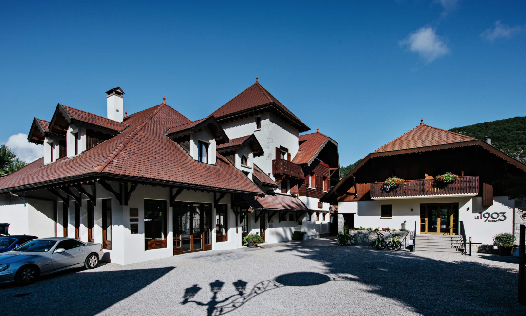 CreaDesign : L'Auberge du Père Bise à Talloires